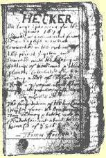 Flamsteed's manuscript